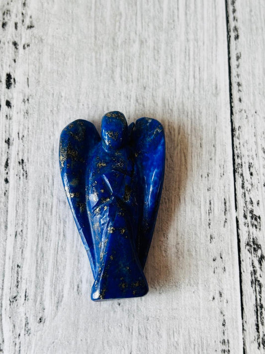 Lapis Lazuli Angel - With Buddha