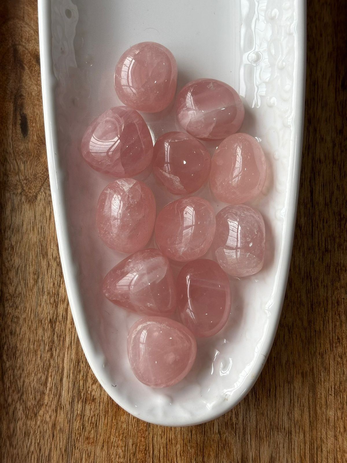 Rose Quartz Tumble Stones - Without Buddha