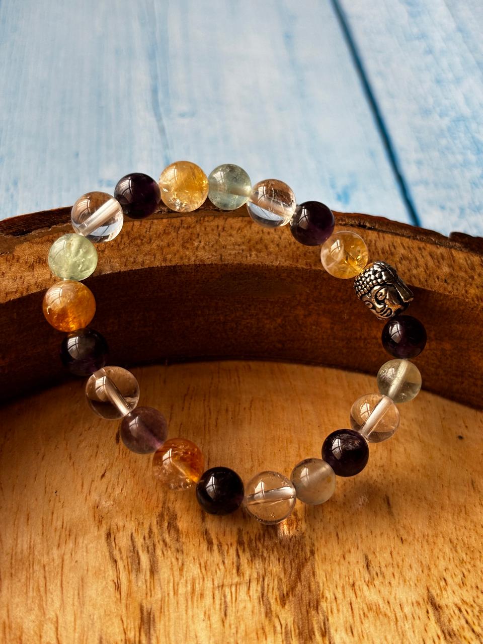 Student Mixel Bracelet Round Bead Bracelets - Without Buddha