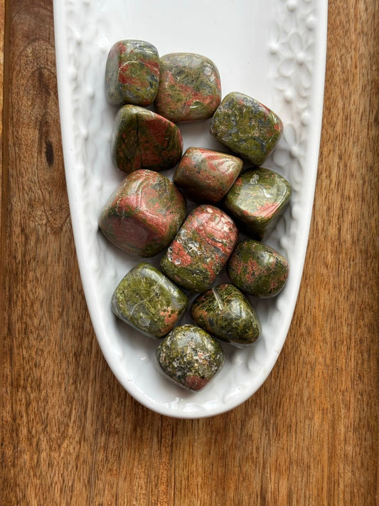 Unakite Tumble Stones